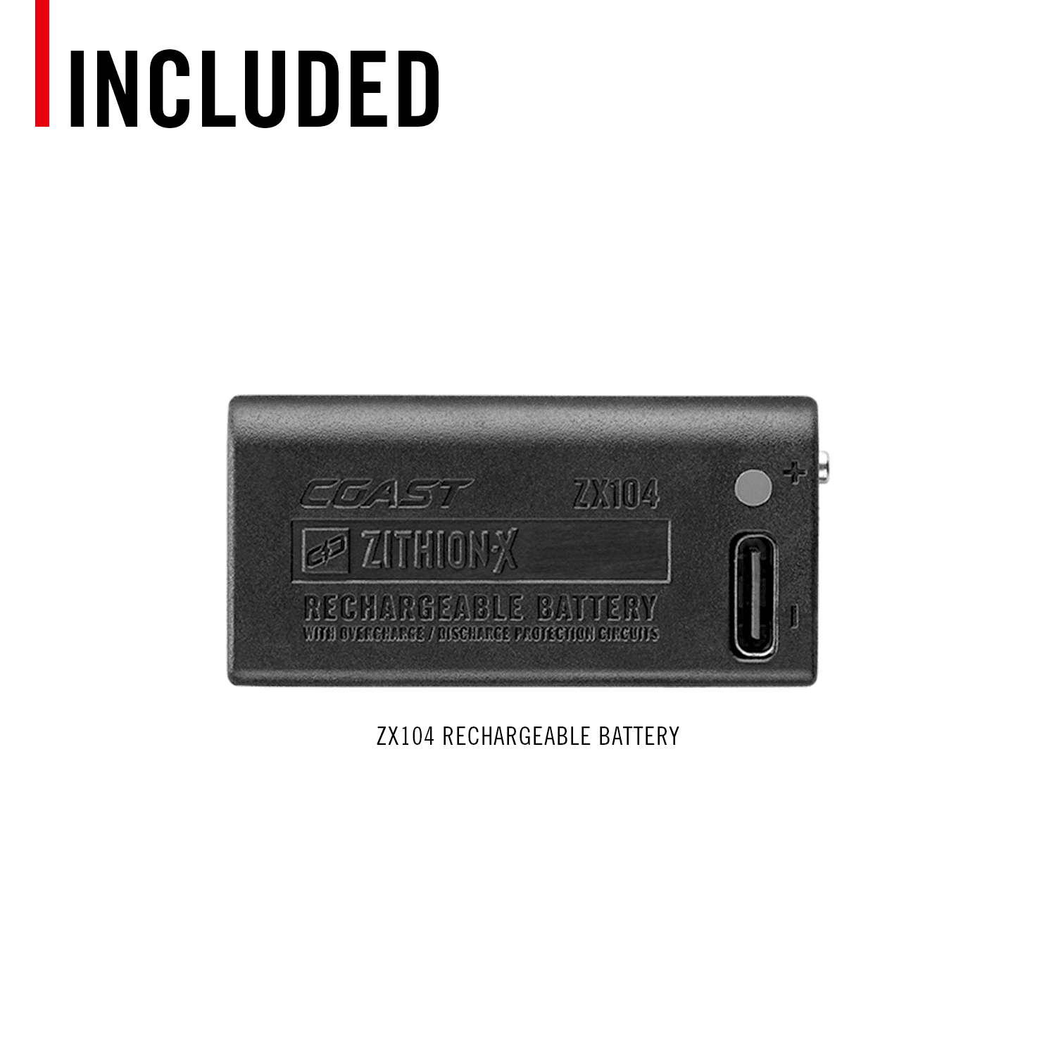 ZX104 Rechargeable Battery | COAST: Innovative LED Flashlights and ZX104 Rechargeable Battery | COAST: Innovative LED Flashlights and