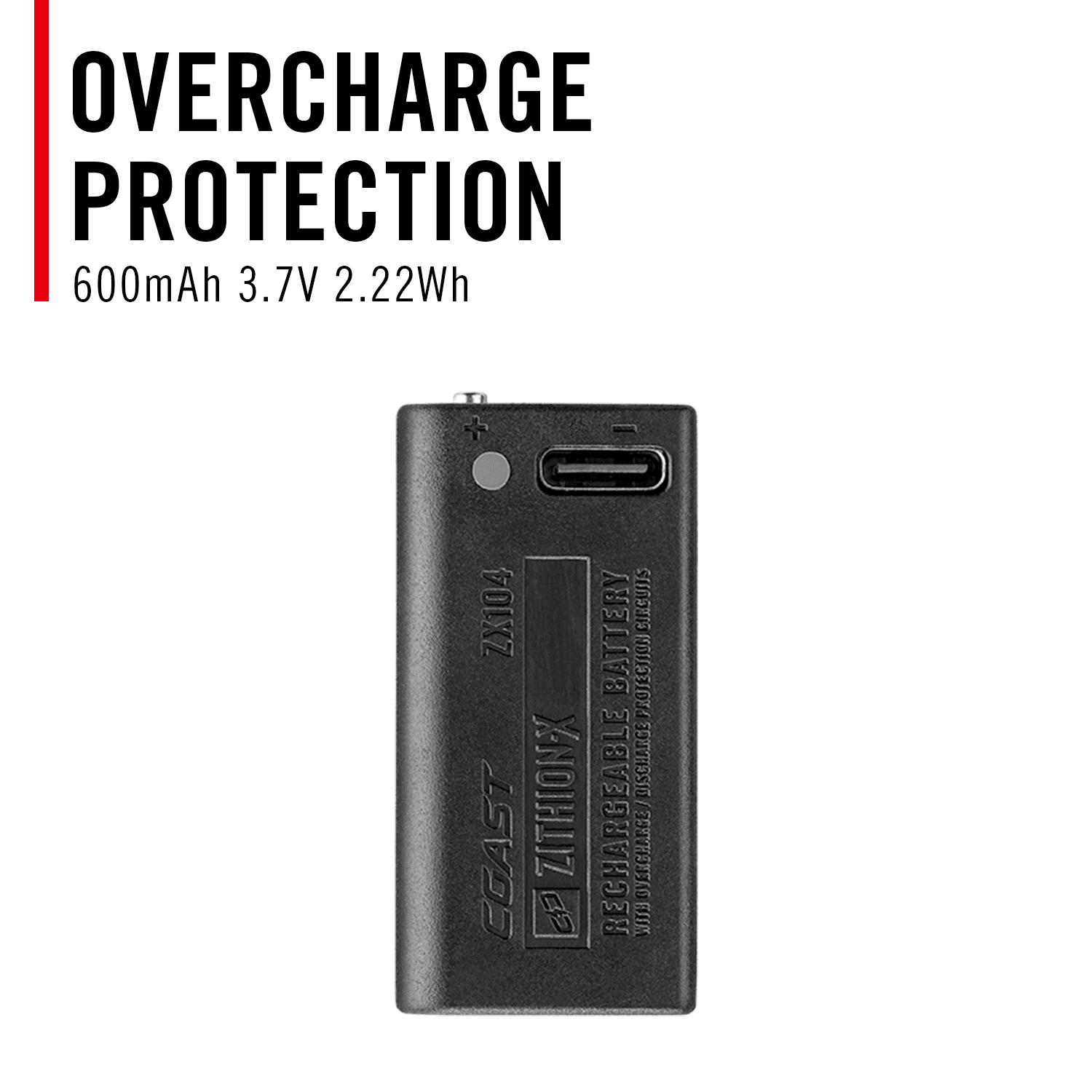 ZX104 Rechargeable Battery | COAST: Innovative LED Flashlights and ZX104 Rechargeable Battery | COAST: Innovative LED Flashlights and