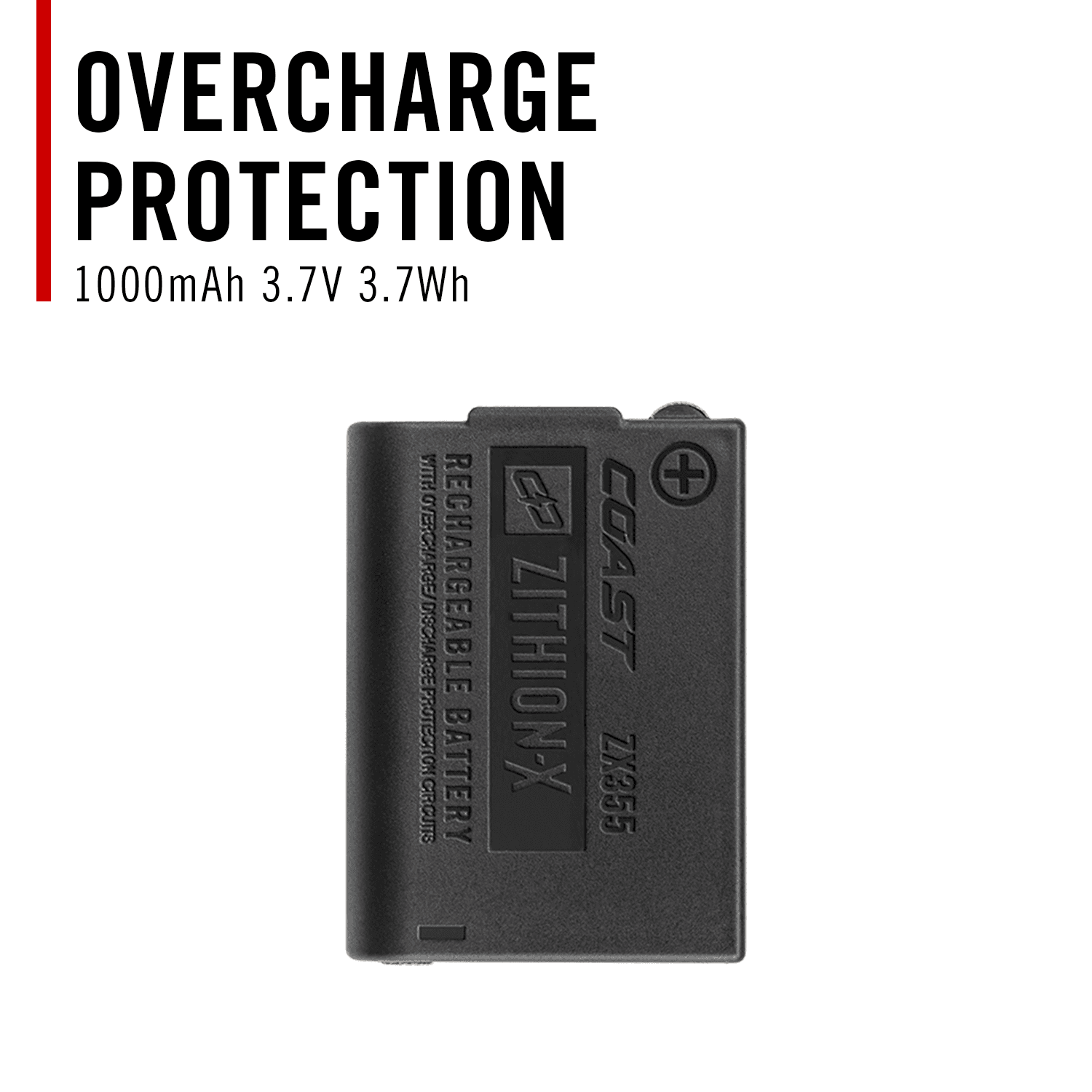 ZX355 Rechargeable Battery | COAST: Innovative LED Flashlights and ZX355 Rechargeable Battery | COAST: Innovative LED Flashlights and