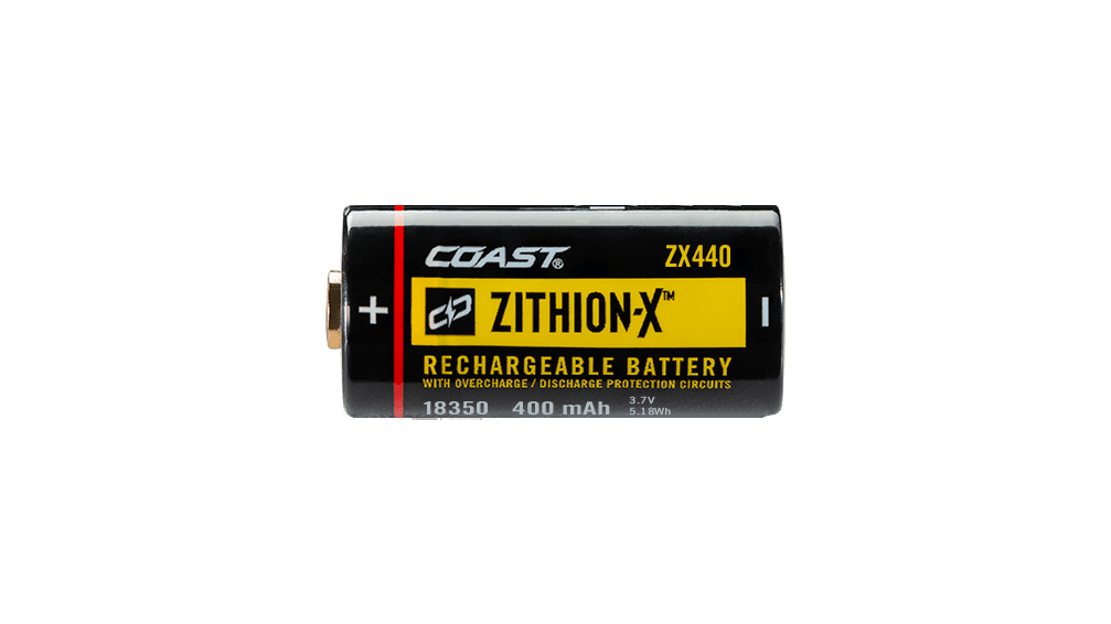 ZX440 Rechargeable Battery | COAST: Innovative LED Flashlights and ZX440 Rechargeable Battery | COAST: Innovative LED Flashlights and