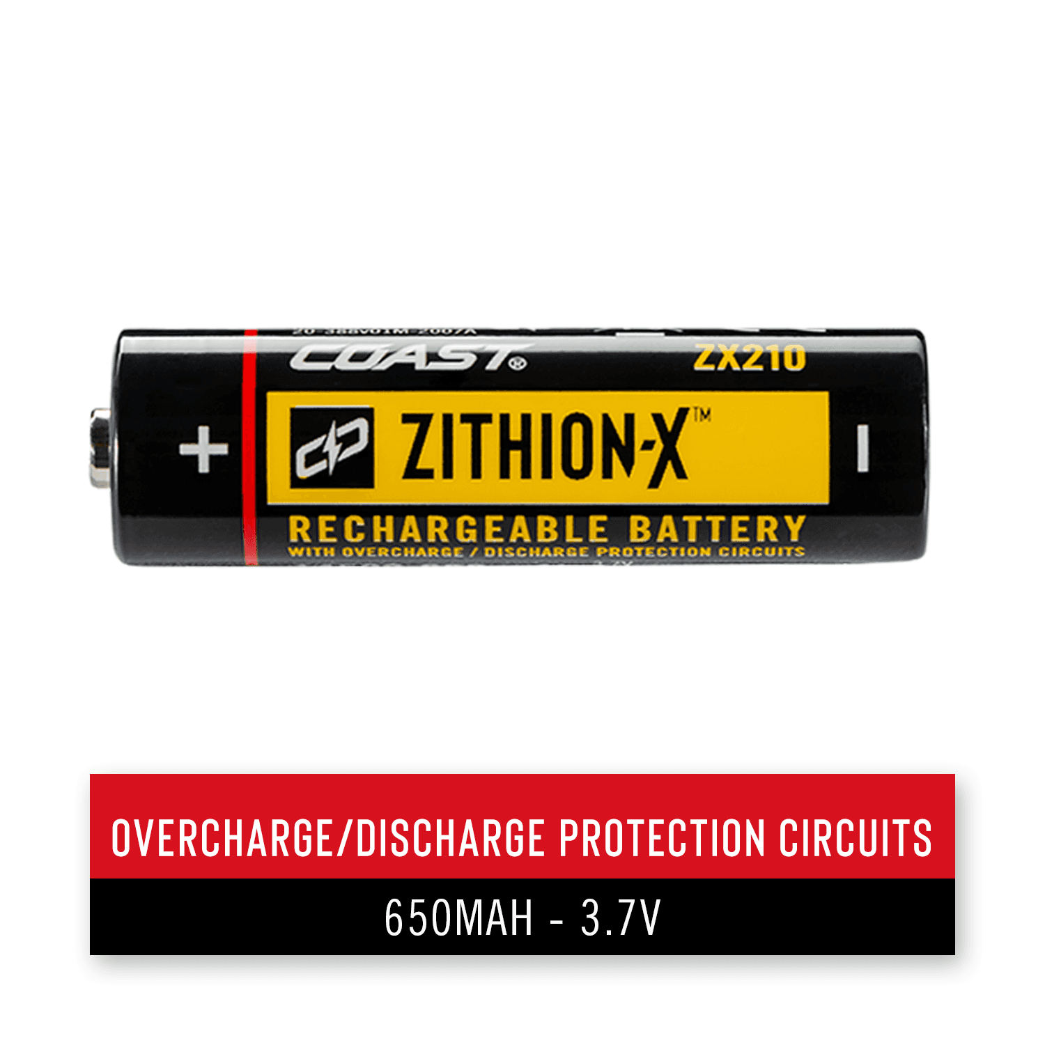 ZX210 Rechargeable Battery | COAST: Innovative LED Flashlights and ZX210 Rechargeable Battery | COAST: Innovative LED Flashlights and