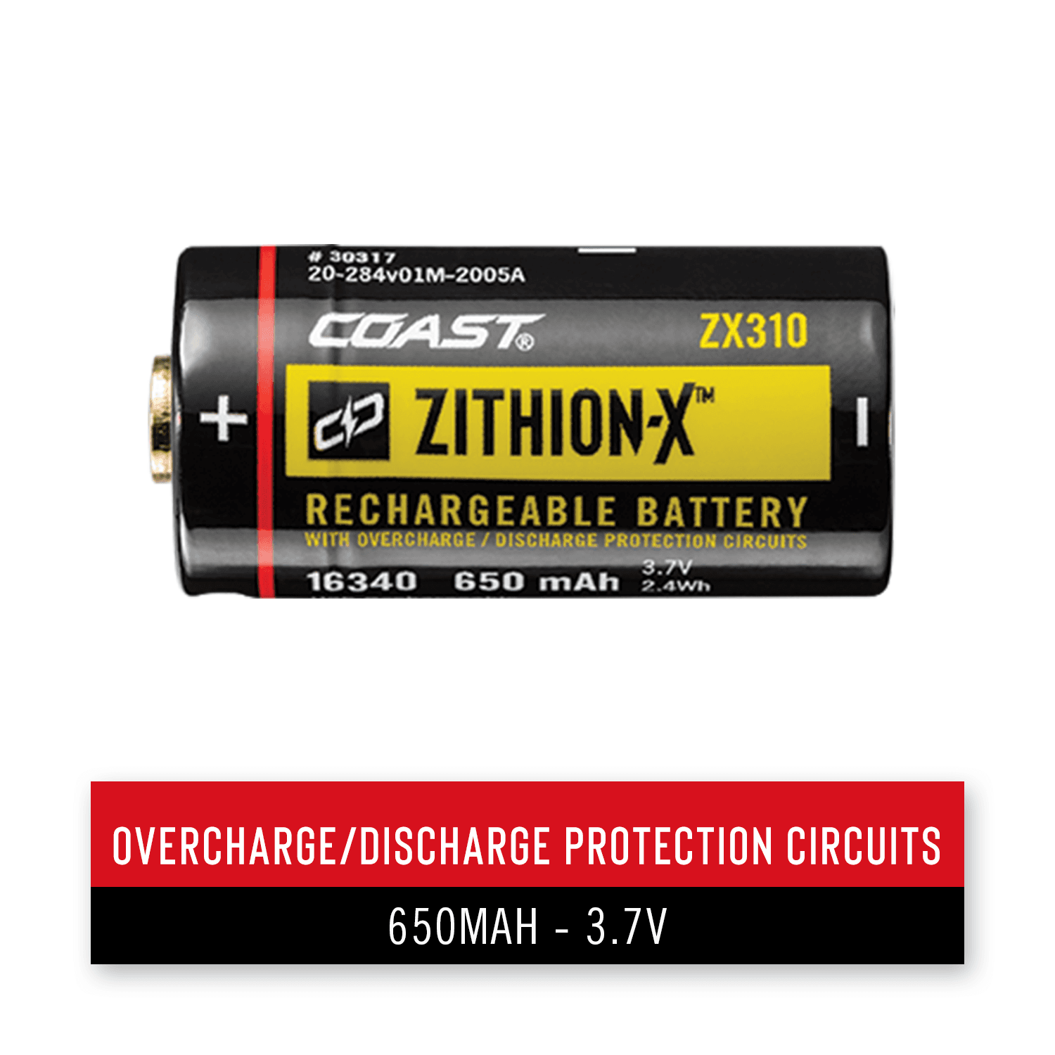 ZX310 Rechargeable Battery | COAST: Innovative LED Flashlights and ZX310 Rechargeable Battery | COAST: Innovative LED Flashlights and