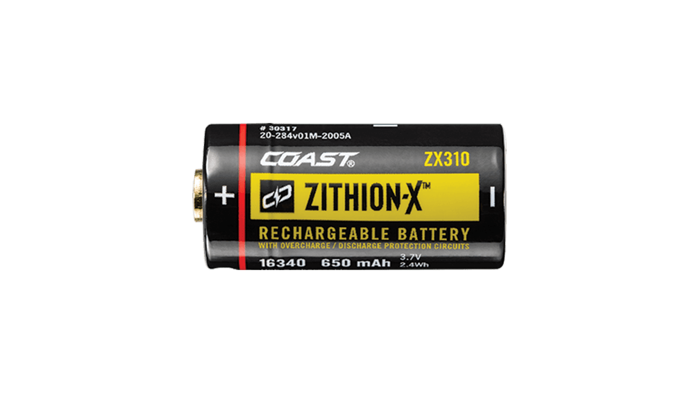 ZX310 Rechargeable Battery | COAST: Innovative LED Flashlights and ZX310 Rechargeable Battery | COAST: Innovative LED Flashlights and